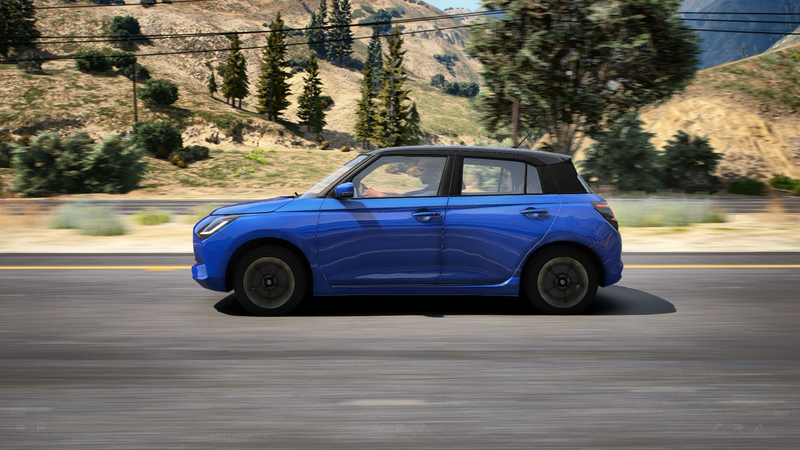 Maruti Suzuki Swift 2024 Car Mod GTA 5 – GTA India Mods