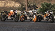 Load image into Gallery viewer, KTM Duke 200/125 2022 Bike Mod GTA 5
