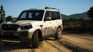 Mahindra Scorpio S10 2016 Car Mod GTA 5