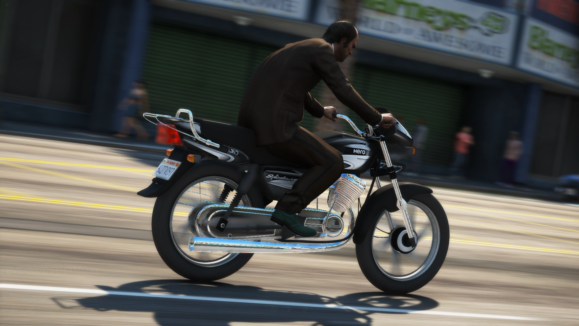 Hero Splendor 2019 Bike Mod GTA 5 – GTA India Mods