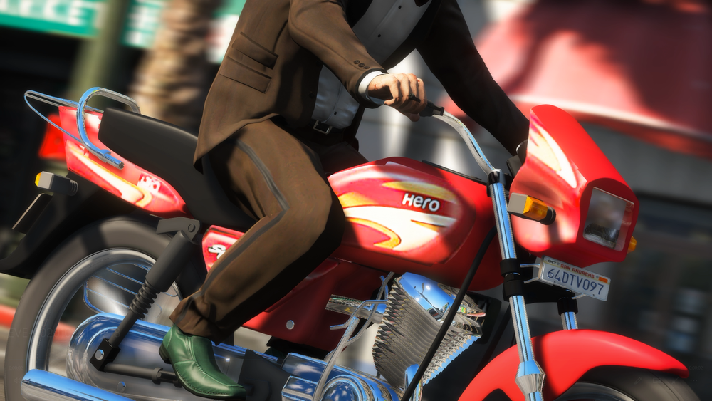 Hero Splendor 2019 Bike Mod GTA 5 – GTA India Mods