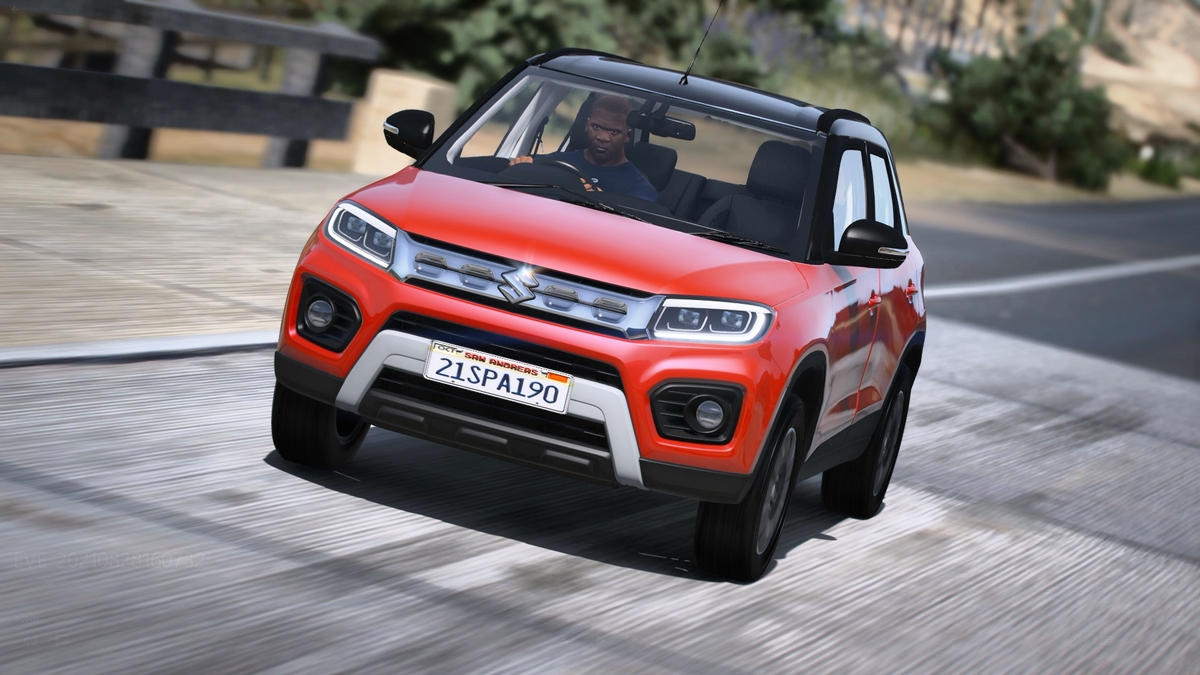 Maruti Suzuki Vitara Brezza 2021 Car Mod GTA 5 – GTAINDIAMODS