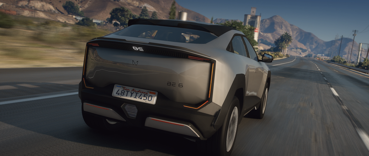 Mahindra BE6 2025 Car Mod GTA 5 – GTAINDIAMODS