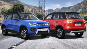 Maruti Suzuki Vitara Brezza 2021 Car Mod GTA 5