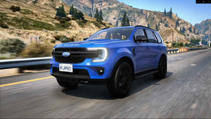 Ford Endeavour 2024 Car Mod For GTA 5